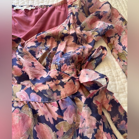 ASTR | Floral Wrap Dress | Size Medium - Picture 9 of 16